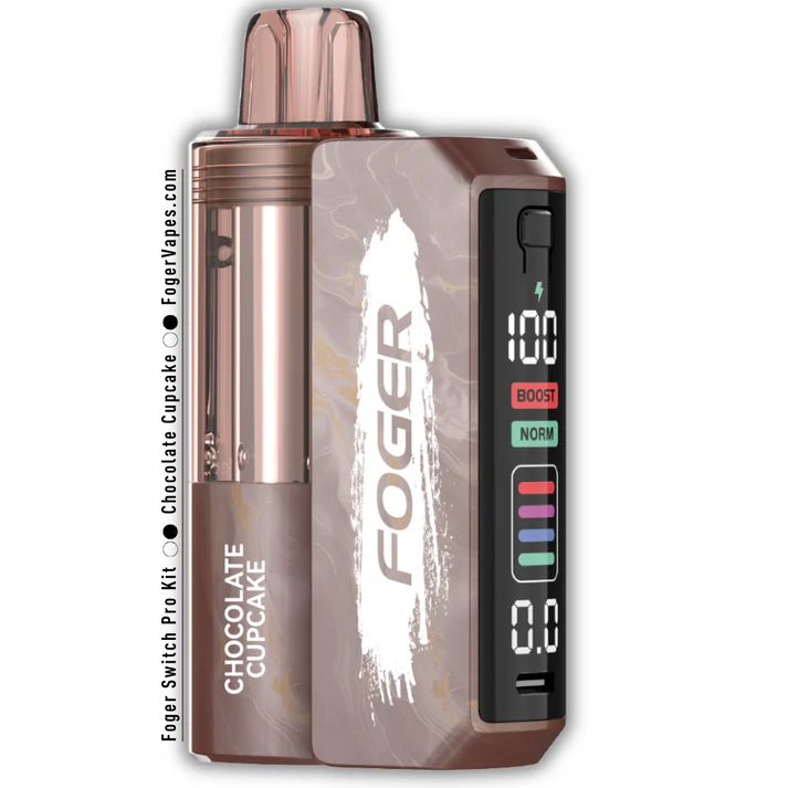 Foger Chocolate Cupcake Switch Pro Kit 30K Puffs