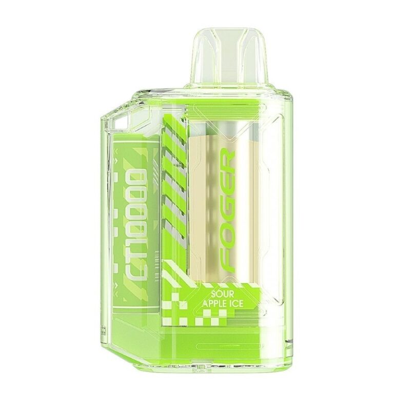 Foger Sour Apple Ice CT10000 Disposable Vape 10000 Puffs