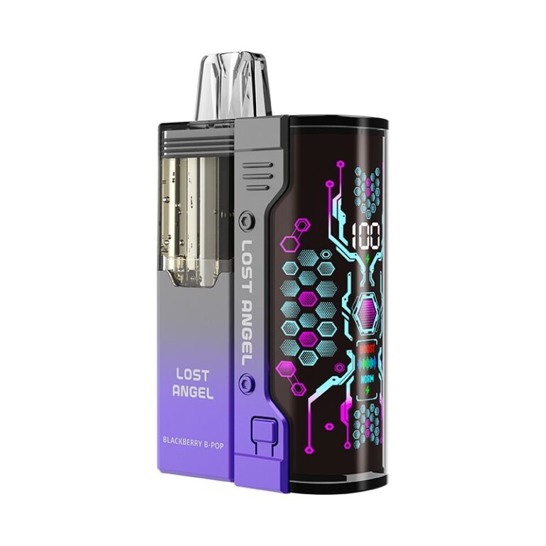 Lost Angel Mate 50K Disposable Vape 20ml 5% (50000 Puffs) - Blackberry-B-POP