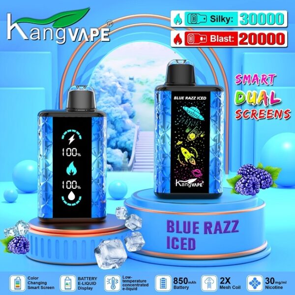 Kang  Vape 30K Blue Razz Ice