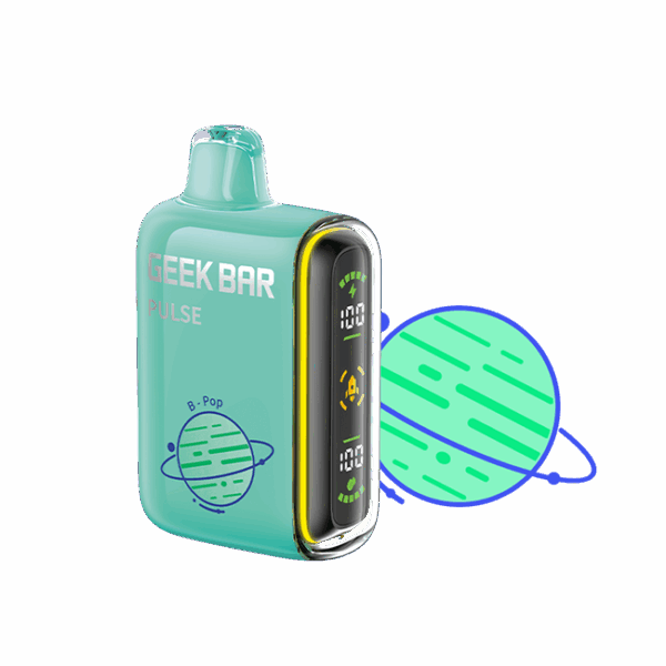 Geek Bar Pulse 15K Puff Rechargeable Disposable Vape-B Pop