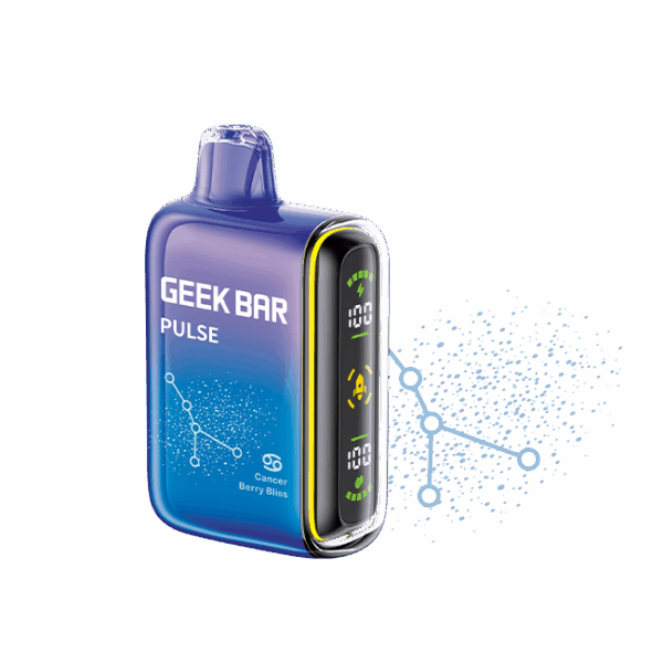 Geek Bar Pulse 15K Puff Rechargeable Disposable Vape-Berry Bliss