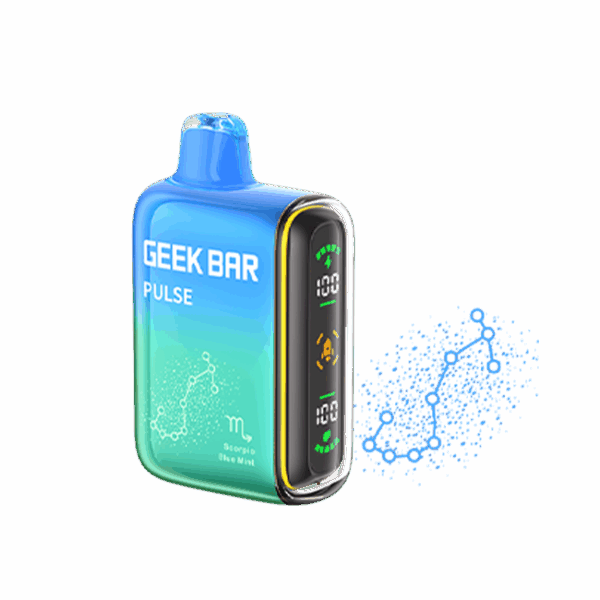 Geek Bar Pulse 15K Puff Rechargeable Disposable Vape-Blue Mint