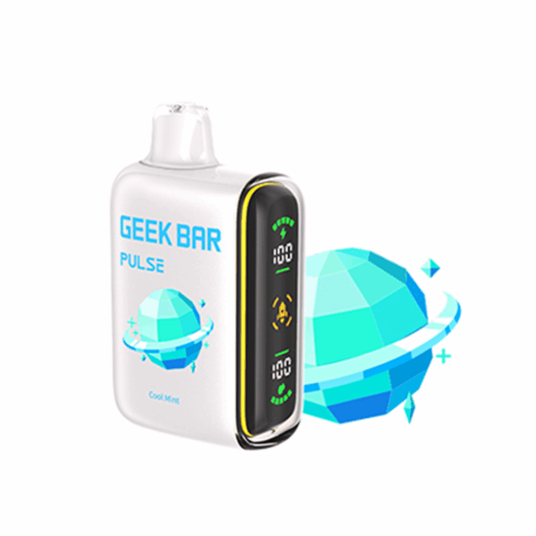 Geek Bar Pulse 15K Puff Rechargeable Disposable Vape-Cool Mint