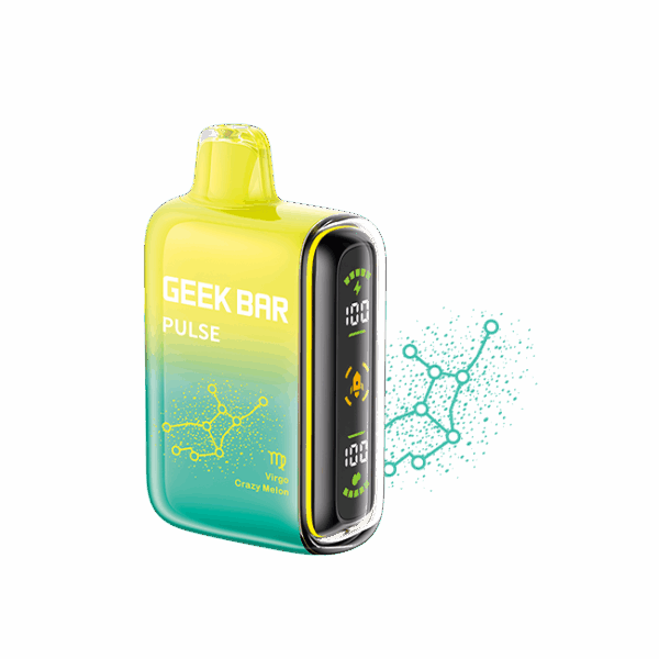 Geek Bar Pulse 15K Puff Rechargeable Disposable Vape-Crazy Melon