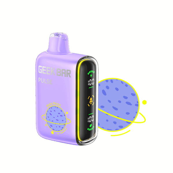 Geek Bar Pulse 15K Puff Rechargeable Disposable Vape-Meta Moon