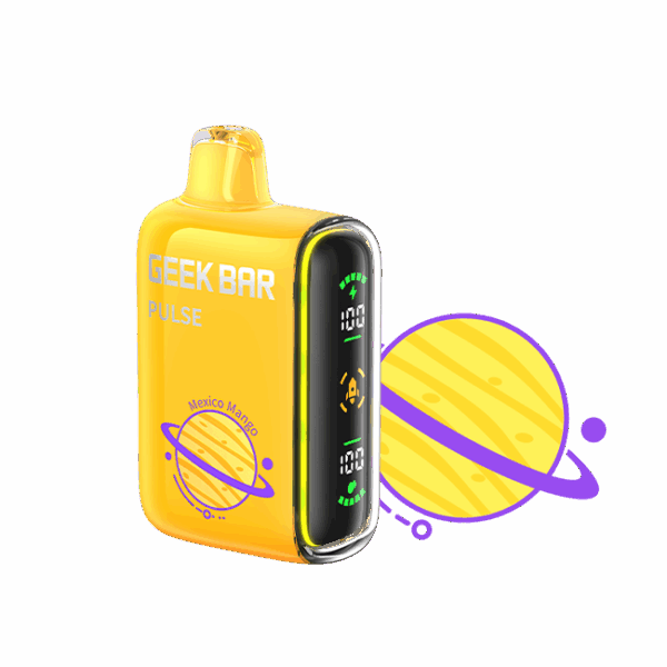 Geek Bar Pulse 15K Puff Rechargeable Disposable Vape-Mexico Mango
