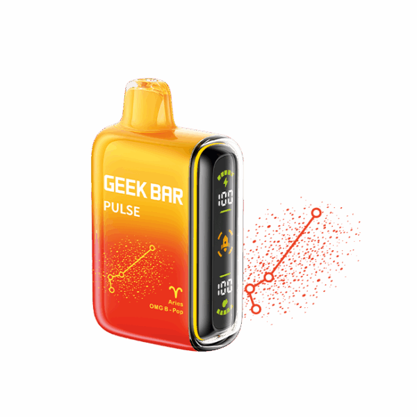 Geek Bar Pulse 15K Puff Rechargeable Disposable Vape-OMG B Pop