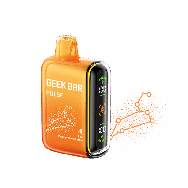 Geek Bar Pulse 15K Puff Rechargeable Disposable Vape-Orange Creamsicle