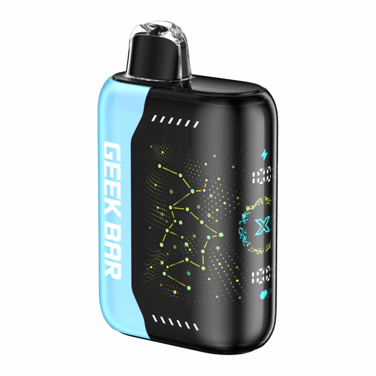 Geek Bar Pulse X 25K Puff Rechargeable Disposable Vape - Blue Razz Ice