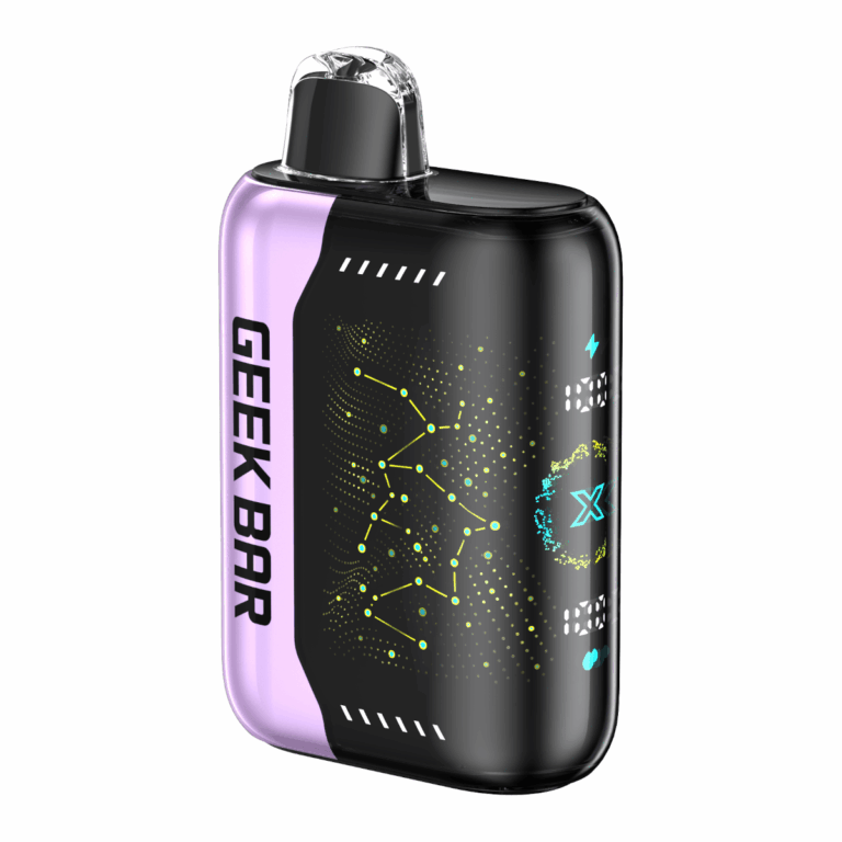 Geek Bar Pulse X 25K Puff Rechargeable Disposable Vape - Raspberry Peach Lime