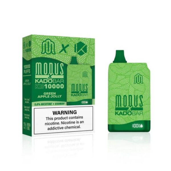 Modus X Kadobar KB10000 Puffs - Green Apple Jolly