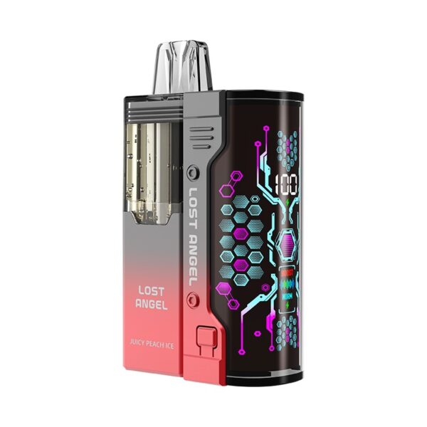 Lost Angel Mate 50K Disposable Vape 20ml 5% (50000 Puffs) - Juice Peach Ice