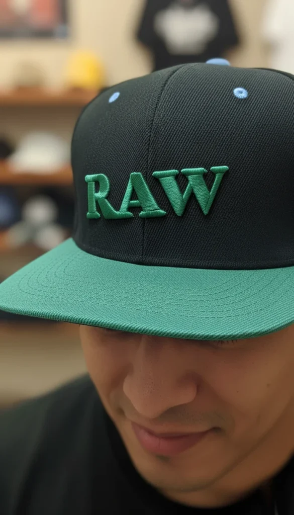RAW-Green-Cap