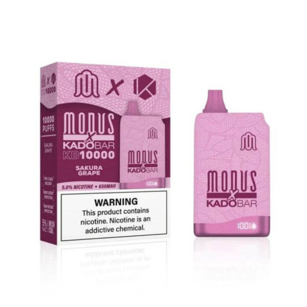 Modus X Kadobar KB10000 Puffs - Sakura Grape