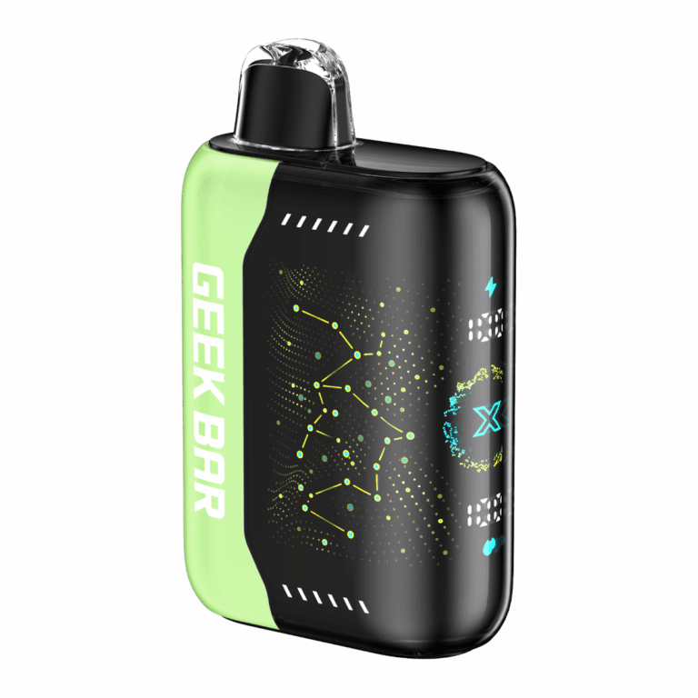 Geek Bar Pulse X 25K Puff Rechargeable Disposable Vape - Sour Apple Ice