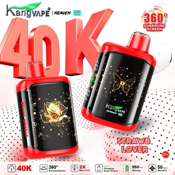 Kang  Vape - Strawb-Lover 40K Puffs