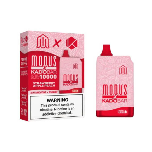 Modus X Kadobar KB10000 Puffs - Strawberry Apple Peach