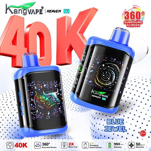 Kang  Vape - blue-jewel 40K Puffs