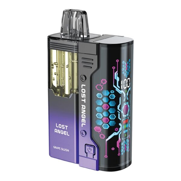 Lost Angel Mate 50K Disposable Vape 20ml 5% (50000 Puffs) - Grape Slush