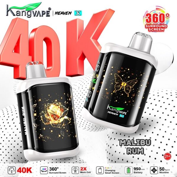 Kang  Vape - malibu-rum 40K Puffs