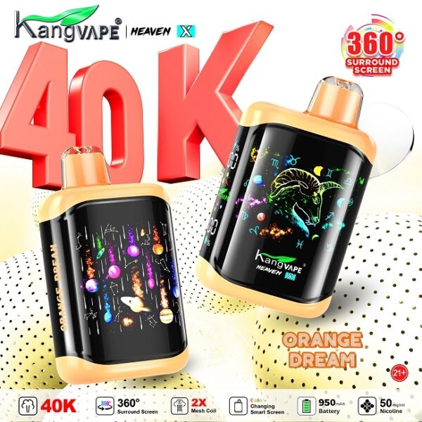 Kang  Vape - orange-dream 40K Puffs