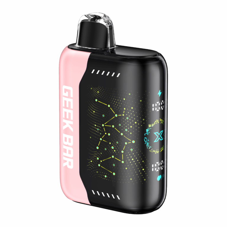 Geek Bar Pulse X 25K Puff Rechargeable Disposable Vape - White Peach Raspberry